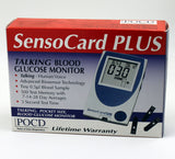 Sensocard Plus Talking Blood Sugar Level Meter